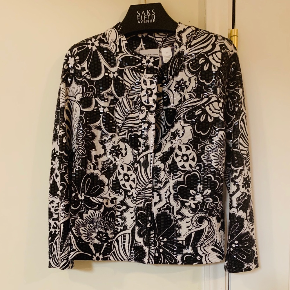 BEAUTIFUL ALFRED DUNNER Navy/white Jacket